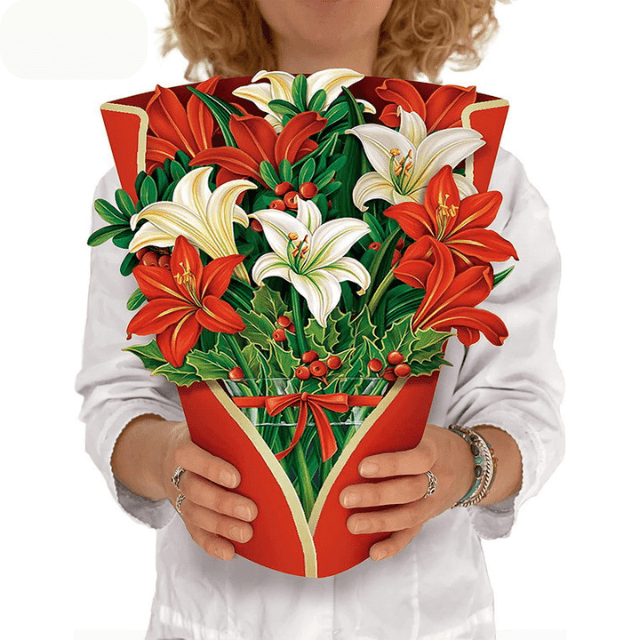 Bouquet de fleurs 3D Cheriedoudou - cadeau couple