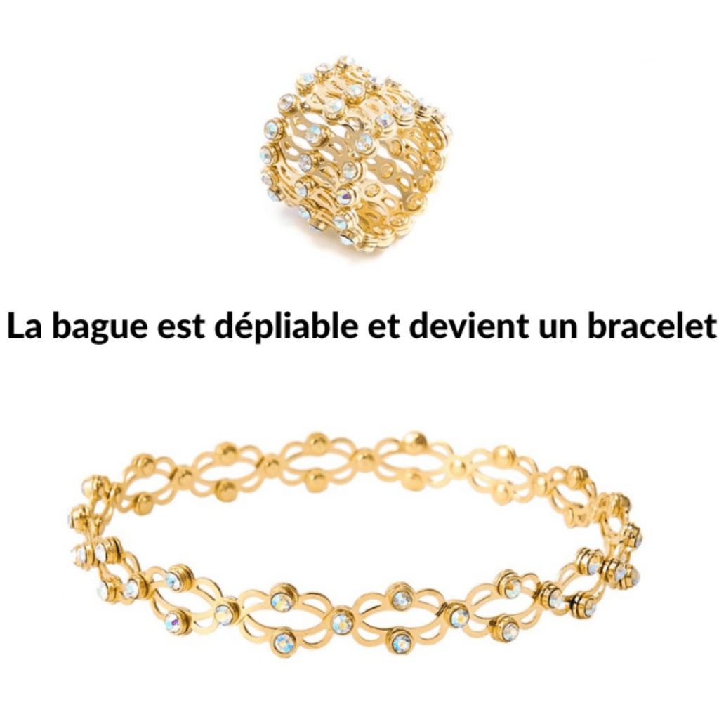 Bracelet bague Cheriedoudou - cadeau couple