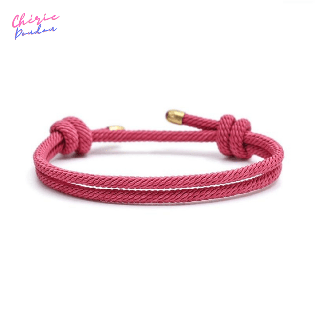 Bracelet minimaliste - Rose cheriedoudou