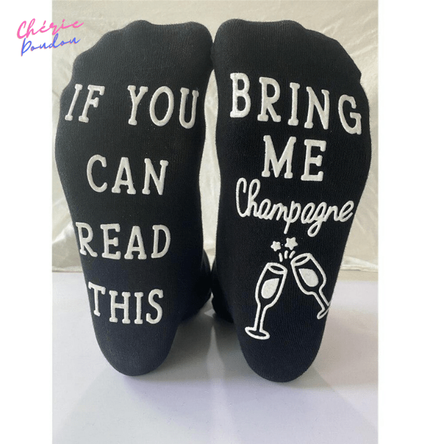 Chaussettes hiver Champagne cheriedoudou