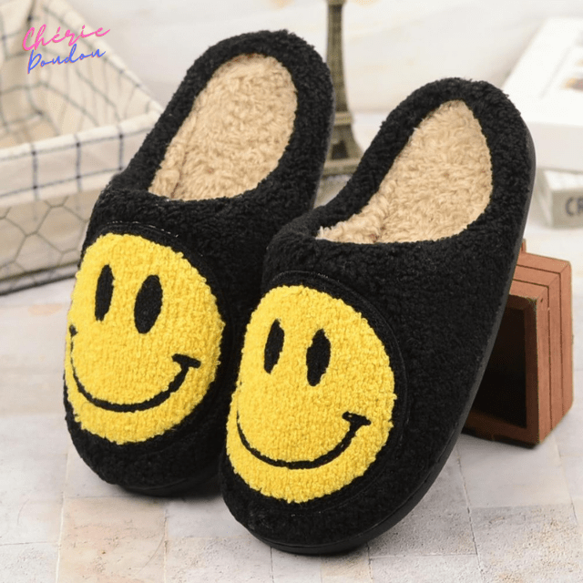 Chaussons smiley 1 cheriedoudou