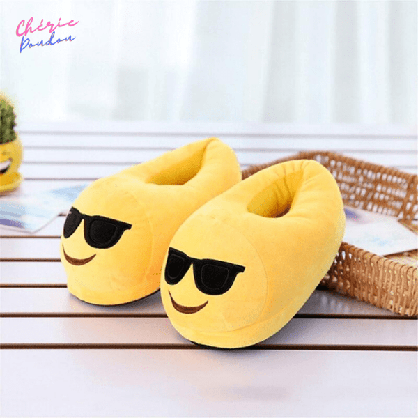 Chaussons smiley Cool – Cheriedoudou