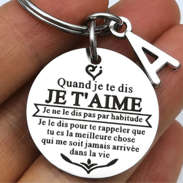 Porte-clefs Amour cheriedoudou