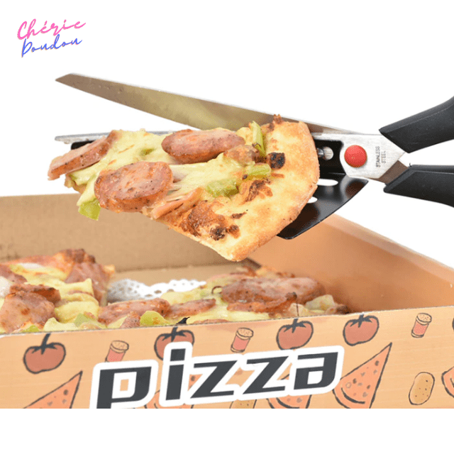 Spatule ciseaux Pizza cheriedoudou