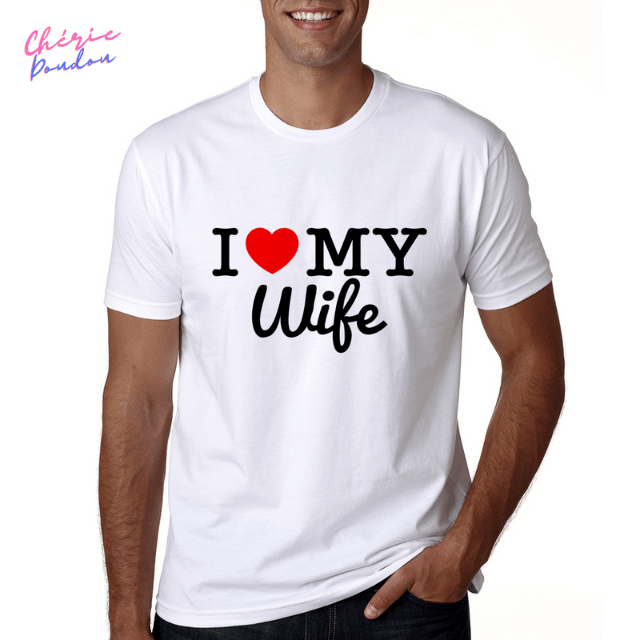 T-shirts couple I love my Wife/Husband cheriedoudou